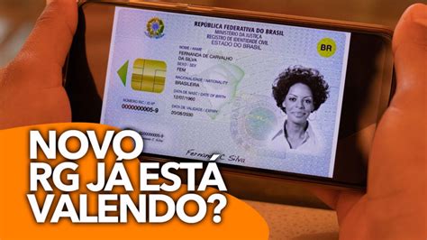 Novo RG já está VALENDO Saiba tudo sobre o documento