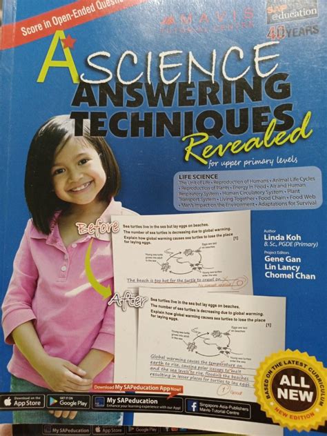 Psle A Star Science Answering Technique Linda Koh Hobbies Toys