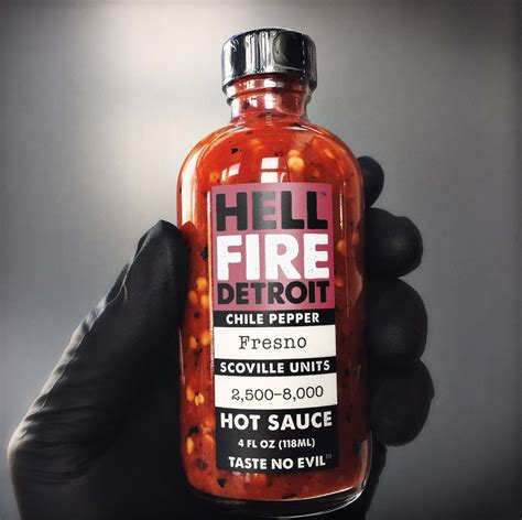 Hot Sauces Fra Hell Fire Detroit Chili Klaus