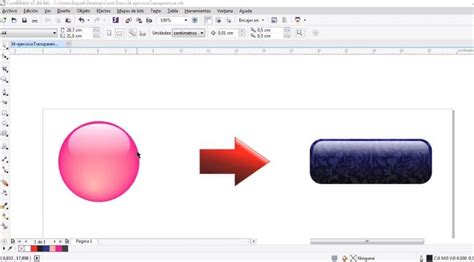 How To Create Glass Effect On Objects With Coreldraw Step By Step