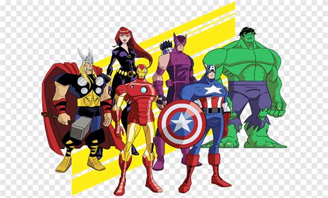 Marvel Avengers Cartoon Characters