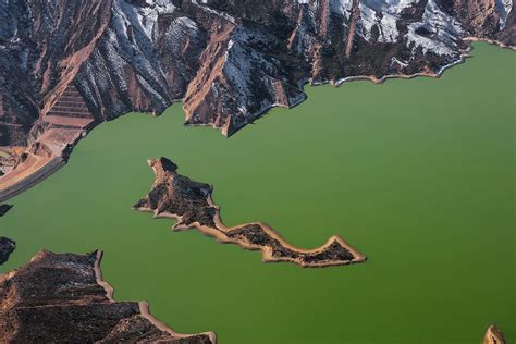 Pyramid Lake California Drone View 2k