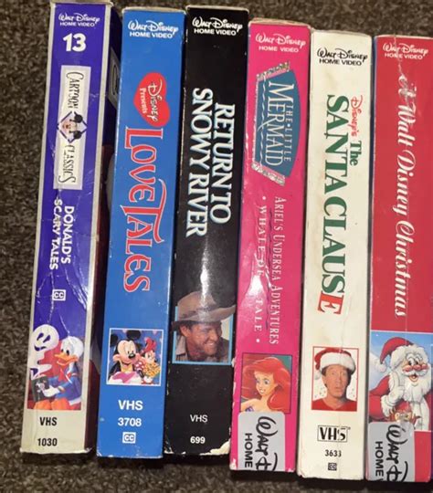 Disney Sing Along Songs Vhs Tapes Heigh Ho And Others See Description