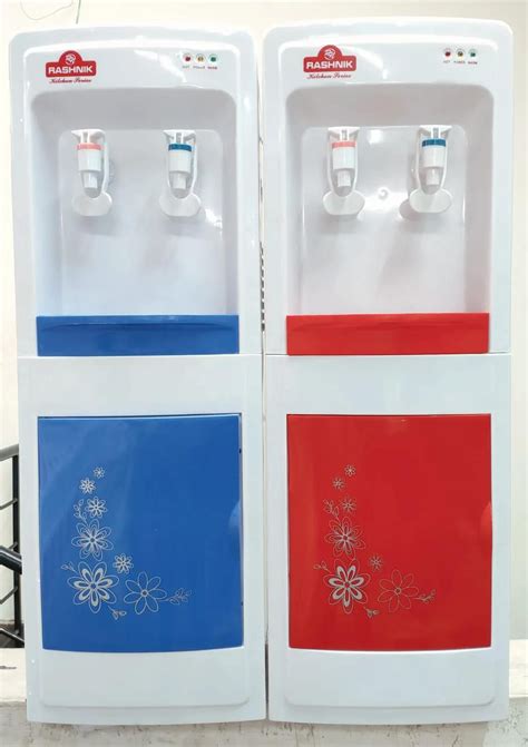 Rashnik Hot And Normal Water Dispenser With Storage Cabinet Price From