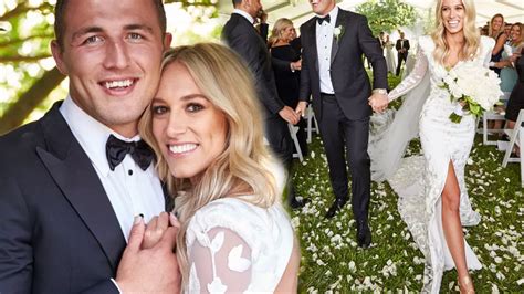 Rugby Star Sam Burgess And His Fiancée Phoebe Hooke Tie The Knot Before