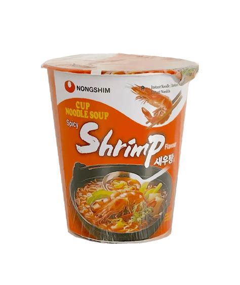 Instant Noodles Cup Shrimp 67g Nongshim Korea