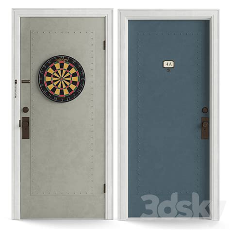 The Big Bang Theory Door Doors D Models