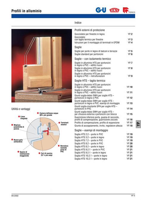 Pdf Profili In Alluminio Guitalia Info Soglie Per Porte In Legno