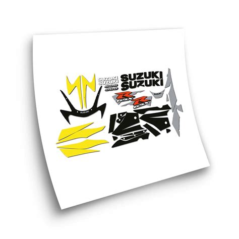 Naklejki Moto Suzuki Gsxr Rok Czarny Star Sam