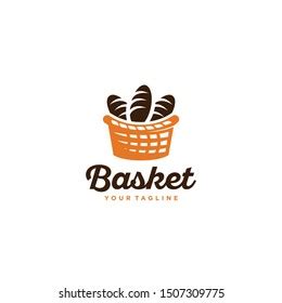 Basket Logo Design Vector Template Stock Vector (Royalty Free) 1507309775