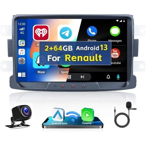 G Android Autoradio Pour Renault Dacia Duster Sandero Dokker Logan