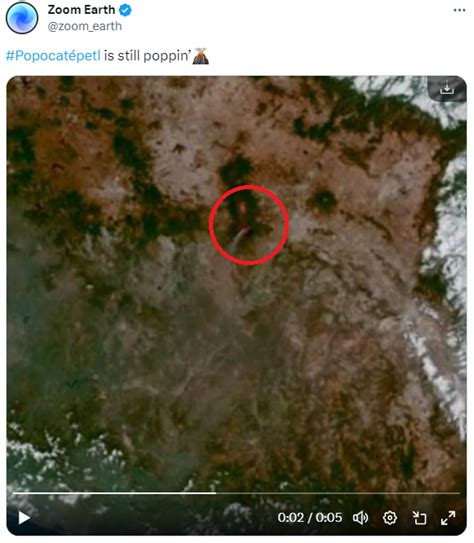 Messico Le Immagini Del Vulcano Popocat Petl L Eruzione Si Vede Anche