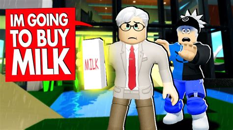 My Dad Went To Buy MILK And Never Came Back Roblox BrookhavenRP