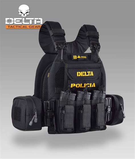 Chaleco Porta Placas Modelo Delta Delta Tactical Gear Venta De