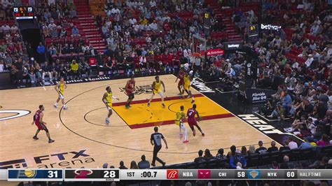 Last Second Field Goal Pacers Heat NBA Official