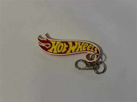 Hot Wheels Keychain With Clip Etsy
