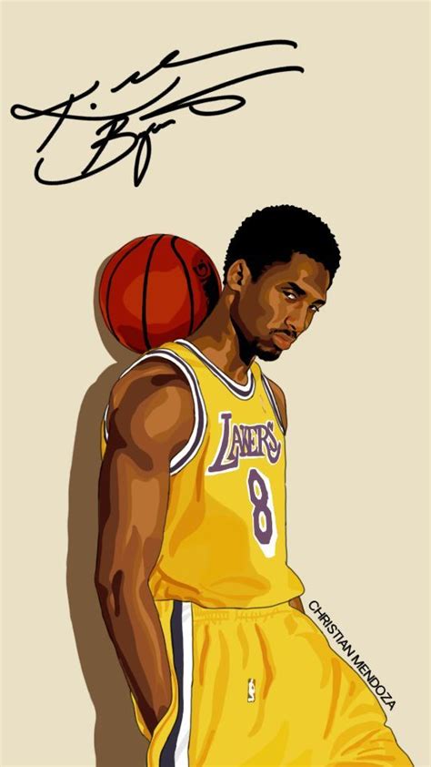 Kobe Bryant Vector Art Vector Art Art Basketball Art