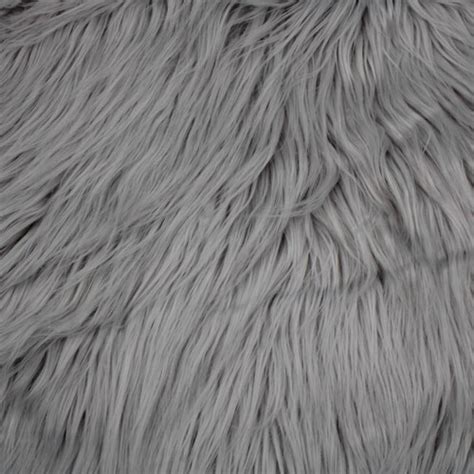 Rust Faux Fur Fabric Long Pile Mongolian Style 5000 Etsy