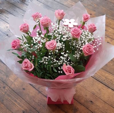 Pink Rose Bouquet Buy Online Or Call