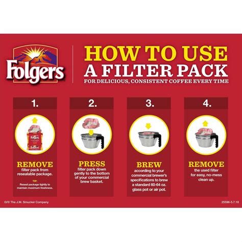 Folgers® Filter Pack Regular Classic Roast Coffee Coffee Jm