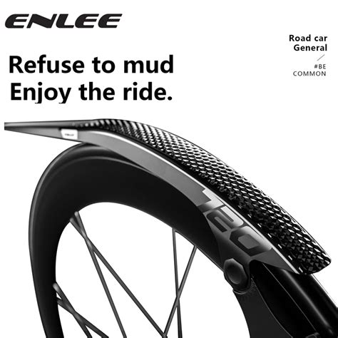 ENLEE 2PCS Bicycle Fenders Front Rear Tire Wheel Fenders Mudguard MTB