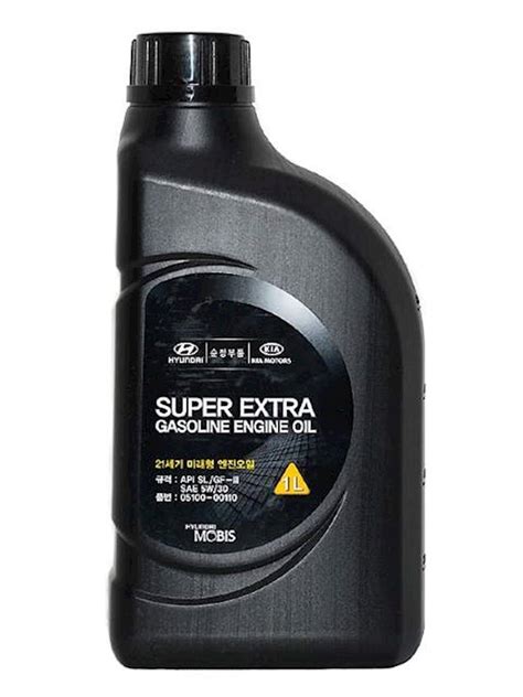 Моторное масло Mobis Hyundai/Kia Super Extra Gasoline 5W-30 1 л ...