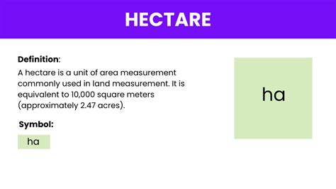 Hectare - Definition, Tools, Calculation, Conversion Chart, Uses