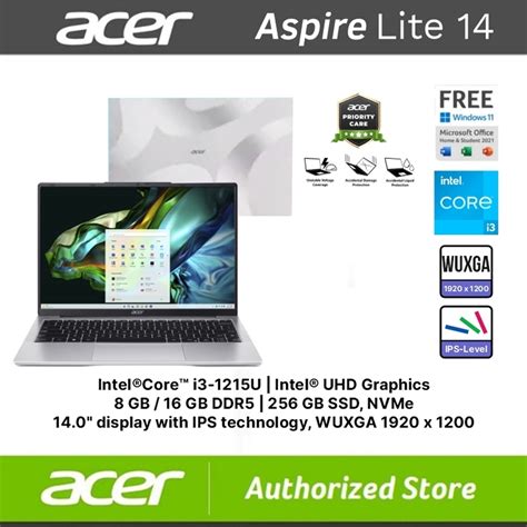 Jual Acer Aspire Lite Al M Y Intel Core I U Gb Gb Ssd