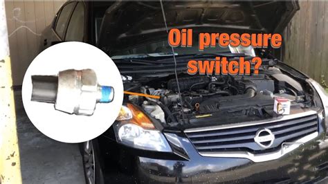 How To Change An Oil Pressure Switch