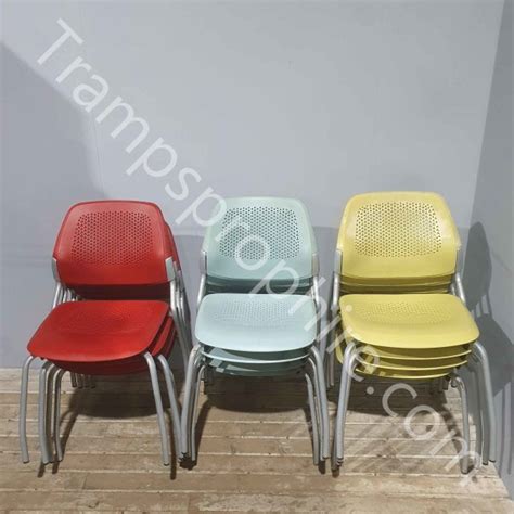 Coloured Plastic Chairs | Tramps Prop Hire