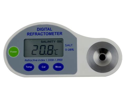 Refratômetro Mod RTDS 28 Digital Portátil e Bancada Escala 0 a 28