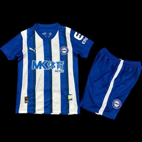 Alaves Home Jersey 25/26 - Child - Maxi Kits