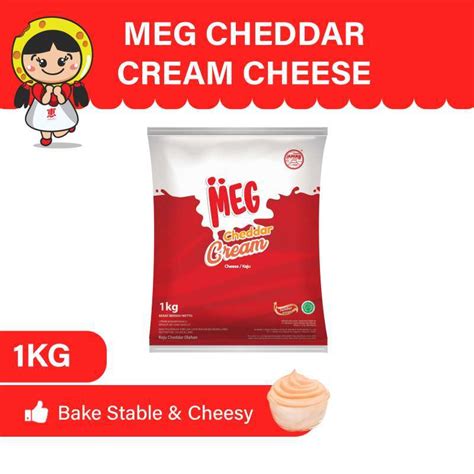 Promo Meg Cheddar Cream Keju 1 Kg Diskon 37 Di Seller Meg Cheese