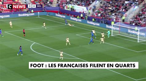 Foot Les Fran Aises Filent En Quarts Vid O Dailymotion