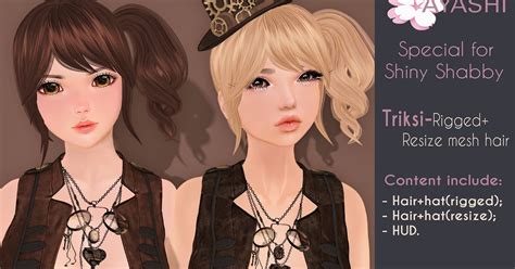 ^.^Ayashi^.^: [^.^Ayashi^.^] Triksi hair special for ~Shiny Shabby~