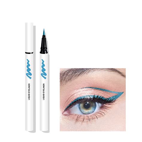 Rskk Colorful Pearlescent Liquid Eyeliner Pen Waterproofes And Non