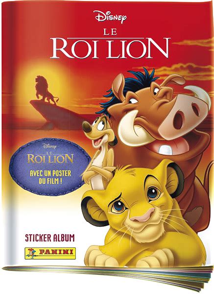 PANINI LE ROI LION fiche signalétique