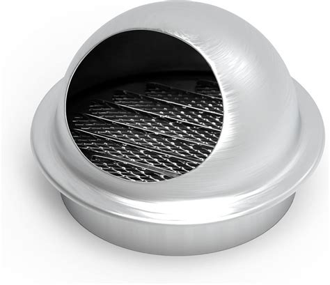 Powrocket Inch Stainless Steel Soffit Vents Air Vent Cover Round Air