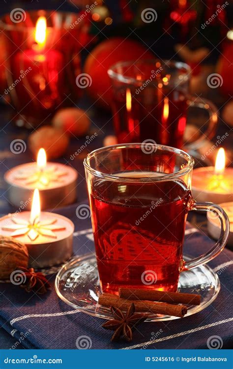 Hot Christmas Drink Stock Photo Image Of Drinking Refreshment