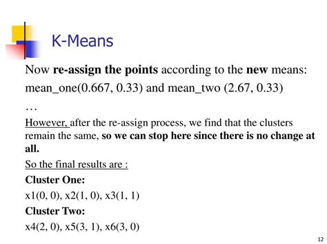 PPT The K Means Clustering Method For Numerical Attributes