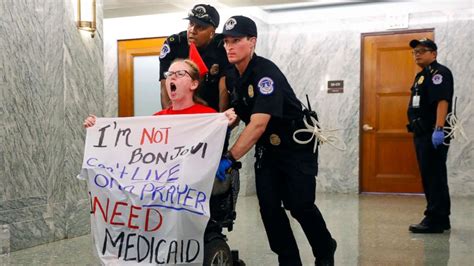 181 protesters arrested after disrupting Graham-Cassidy bill hearing ...