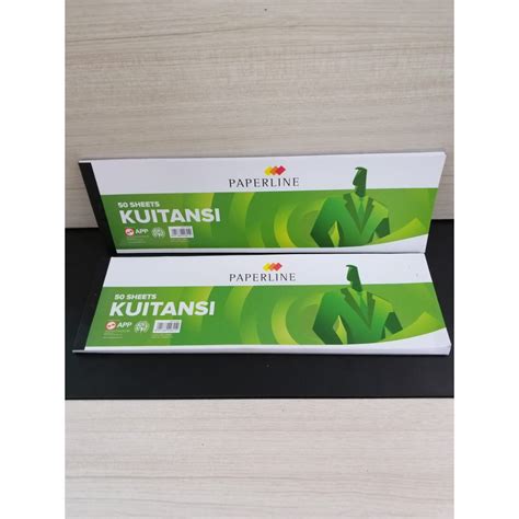 Jual Kwitansi Paperlince Besar Sd Kt B Isi Lembar Buku Kuitansi