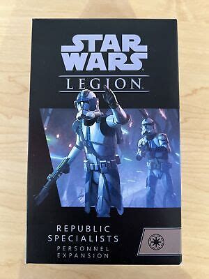 Republic Specialists Personnel Expansion Star Wars Legion Ffg Nib New