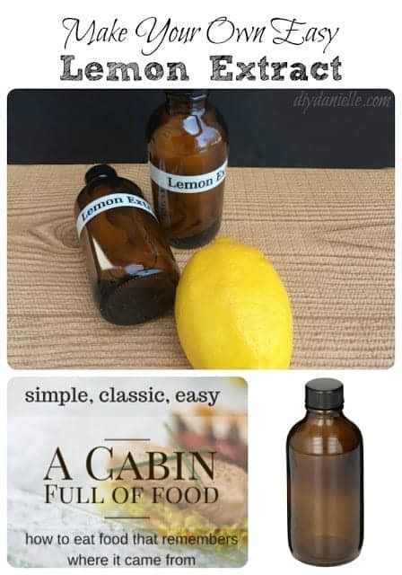 How To Make Lemon Extract Diy Danielle