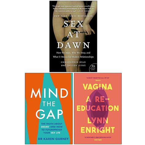 Sex At Dawn Mind The Gap Vagina Books Collection Set Christopher Ryan Cacilda Jetha Dr