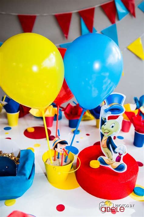 Pinocchio Birthday Party Ideas Photo Of Pinocchio Curious