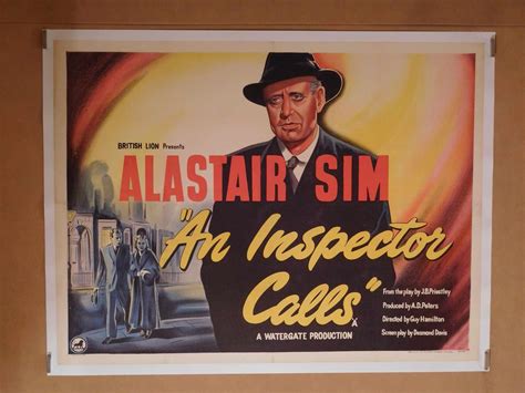 An Inspector Calls Original Movie Poster UK quad 40"x30" - Simon.Dwyer ...