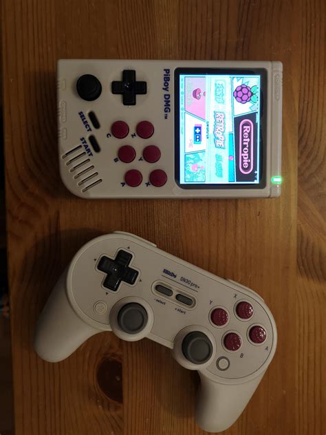 The 8bitdo SN30 Pro Plus G Edition compliments it very nicely! : r/PiBoy