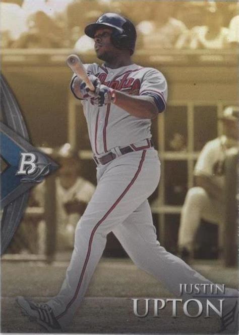 Bowman Platinum Gold Justin Upton For Sale Online Ebay