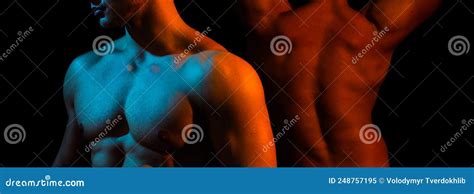 Handsome Nude Man Gays Muscular Body Stock Image Image Of Masculine Boyfriend